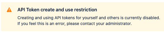  If you remove a permission for a user's group again, the API Token Authentication link will be removed from their top right user settings picker 