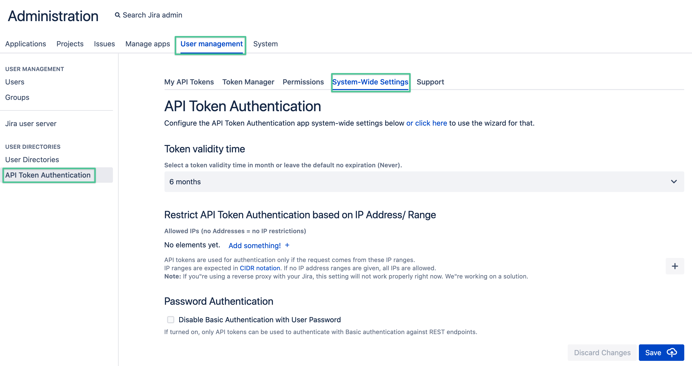 Admin Guide - API Token Authentication Documentation