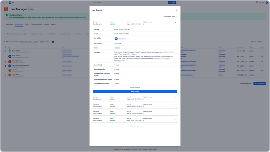 User Browser Bulk Operations Show Results.webp