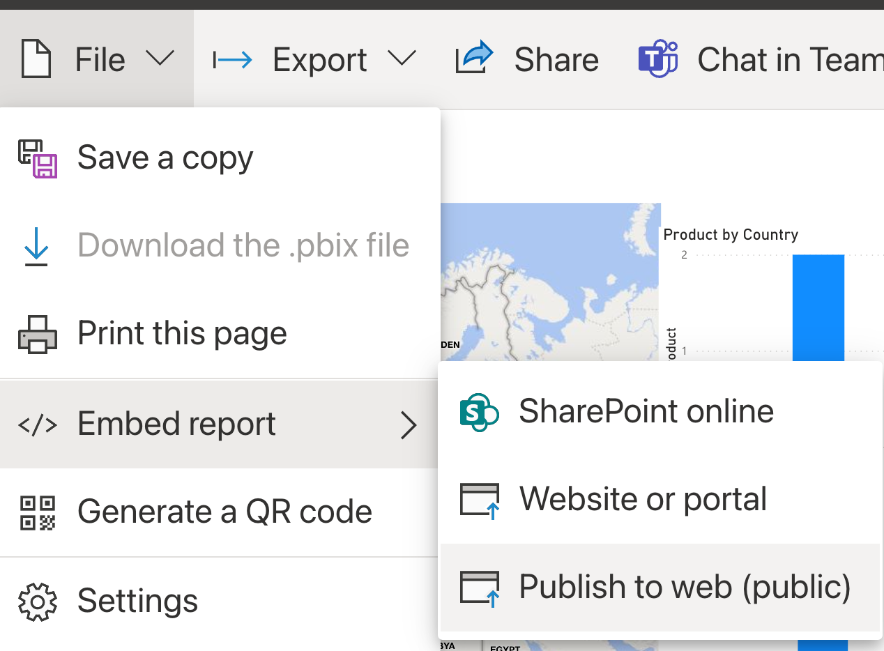 resolution ms powerbi user interface