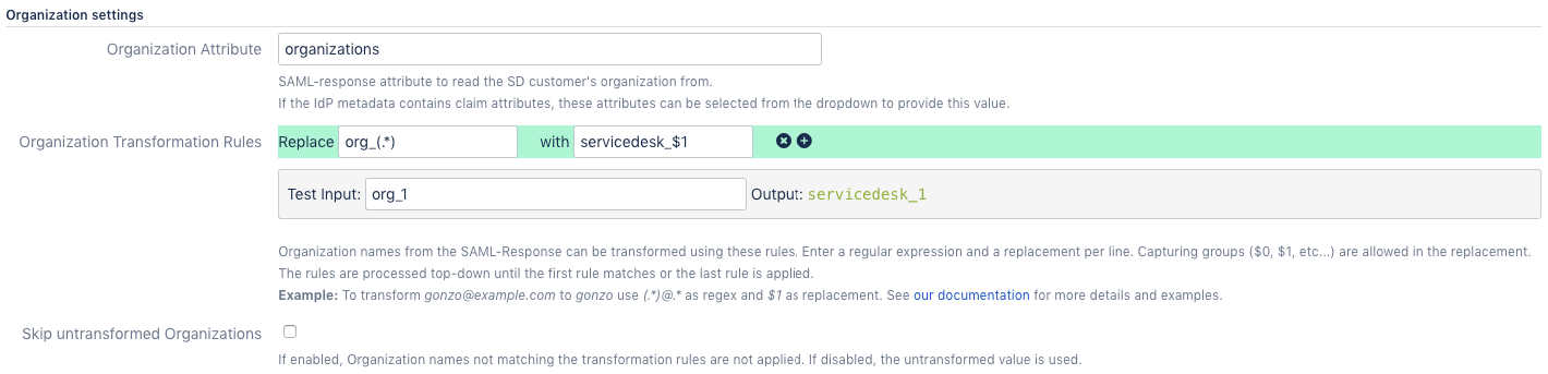 example of terms change