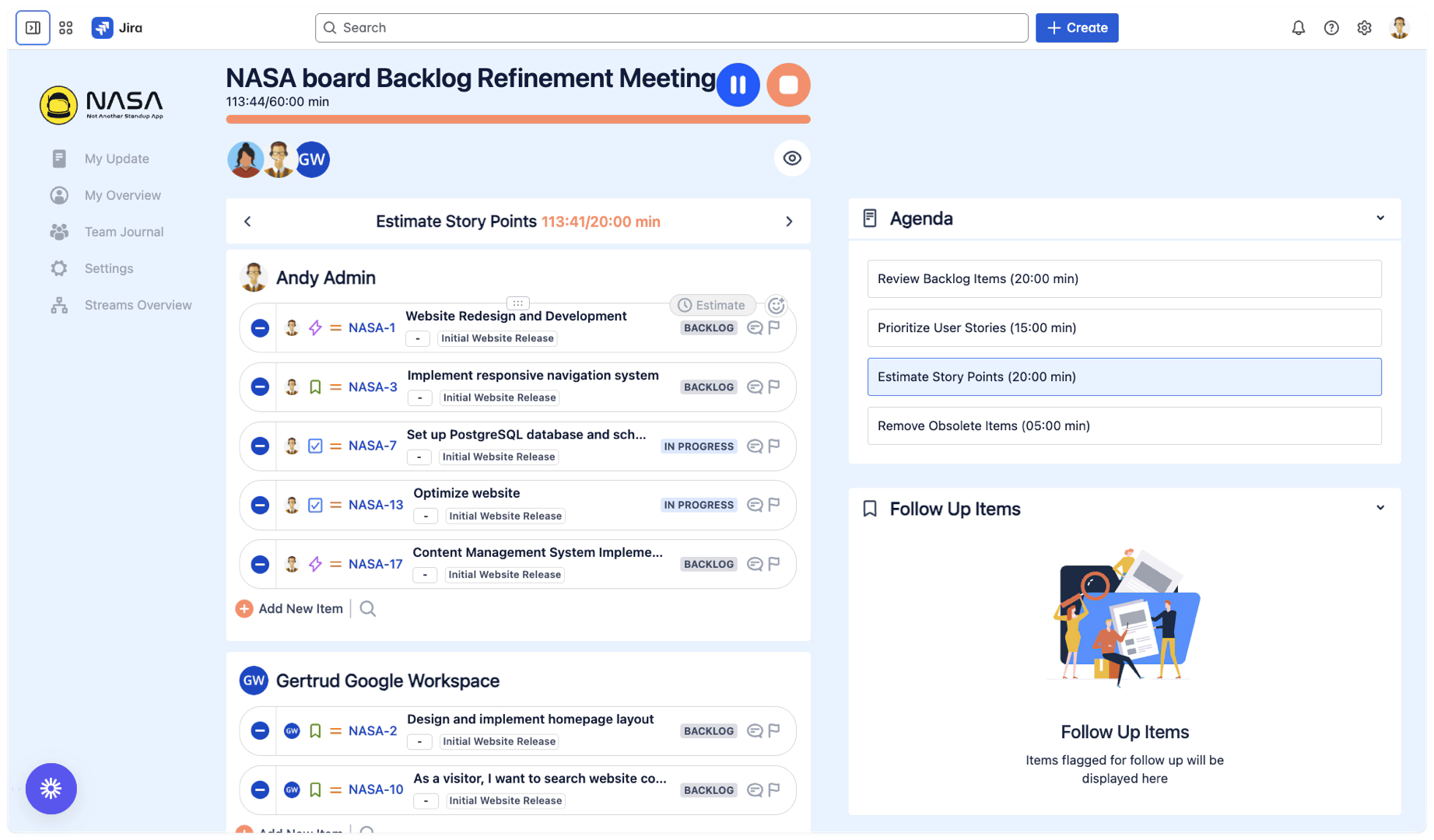 nasa_backlog_refinement_meeting_dashboard.webp